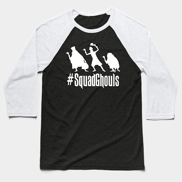 Squad Ghouls Baseball T-Shirt by TeamEmmalee